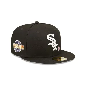 [60243674] Chicago White Sox 05 WS Team Heart Black 59FIFTY Mens Fitted Hat