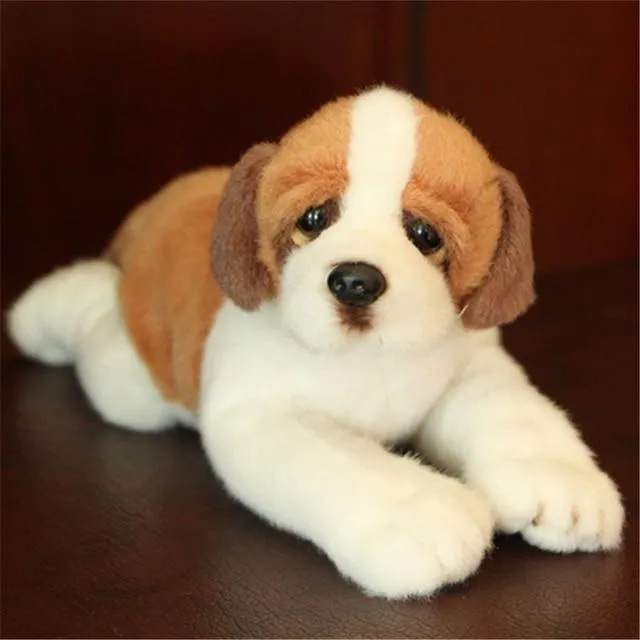 9 Kinds Dog Simulation Bichon Frise Plush Dog Toy Super Cute Likelife Corgi Dog Doll Stuffed Animal Maltese Dog Puppy Pets Toys