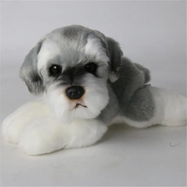 9 Kinds Dog Simulation Bichon Frise Plush Dog Toy Super Cute Likelife Corgi Dog Doll Stuffed Animal Maltese Dog Puppy Pets Toys