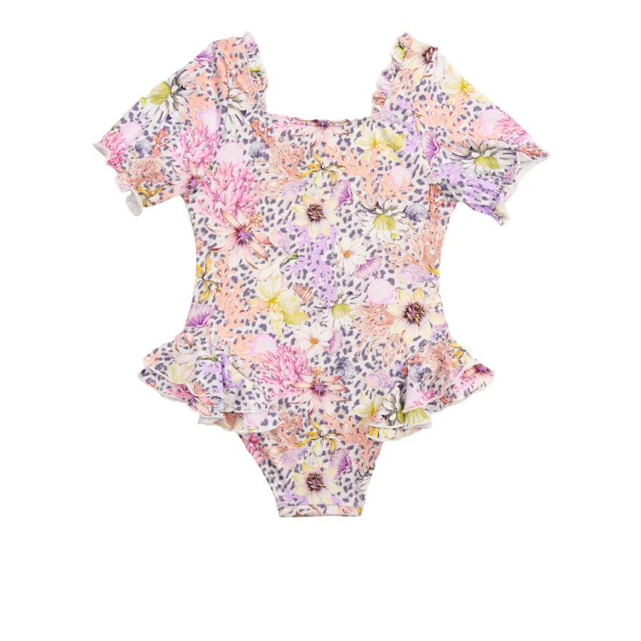 Aqua Blu Jr Short Sleeve One Piece AG2235DY - Daisy