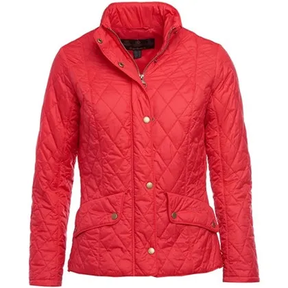 Barbour Cavalry Flyweight Quilt - Raspberry Ripple Bright Red - LQU0228PI7