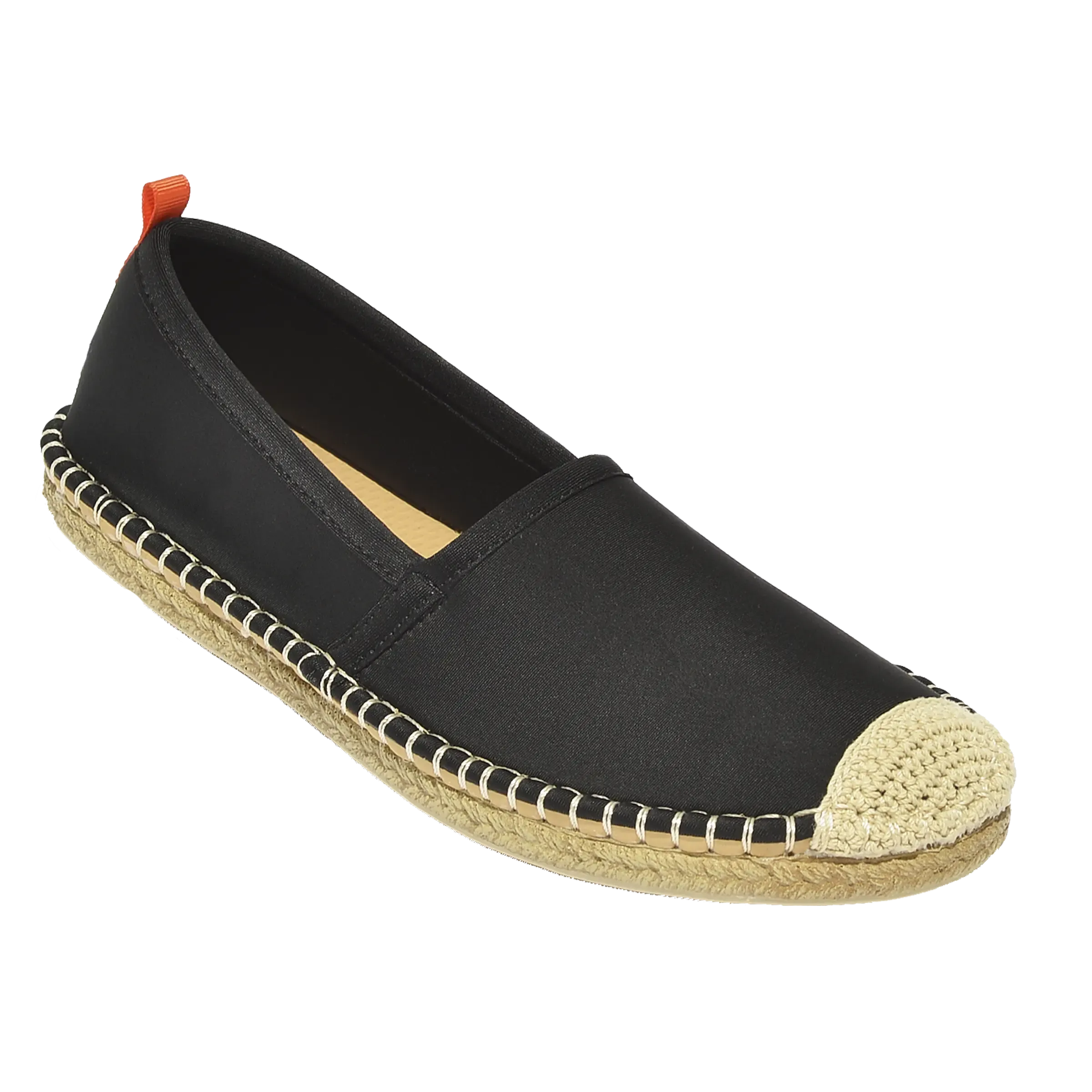 BLACK - WOMENS BEACHCOMBER ESPADRILLE