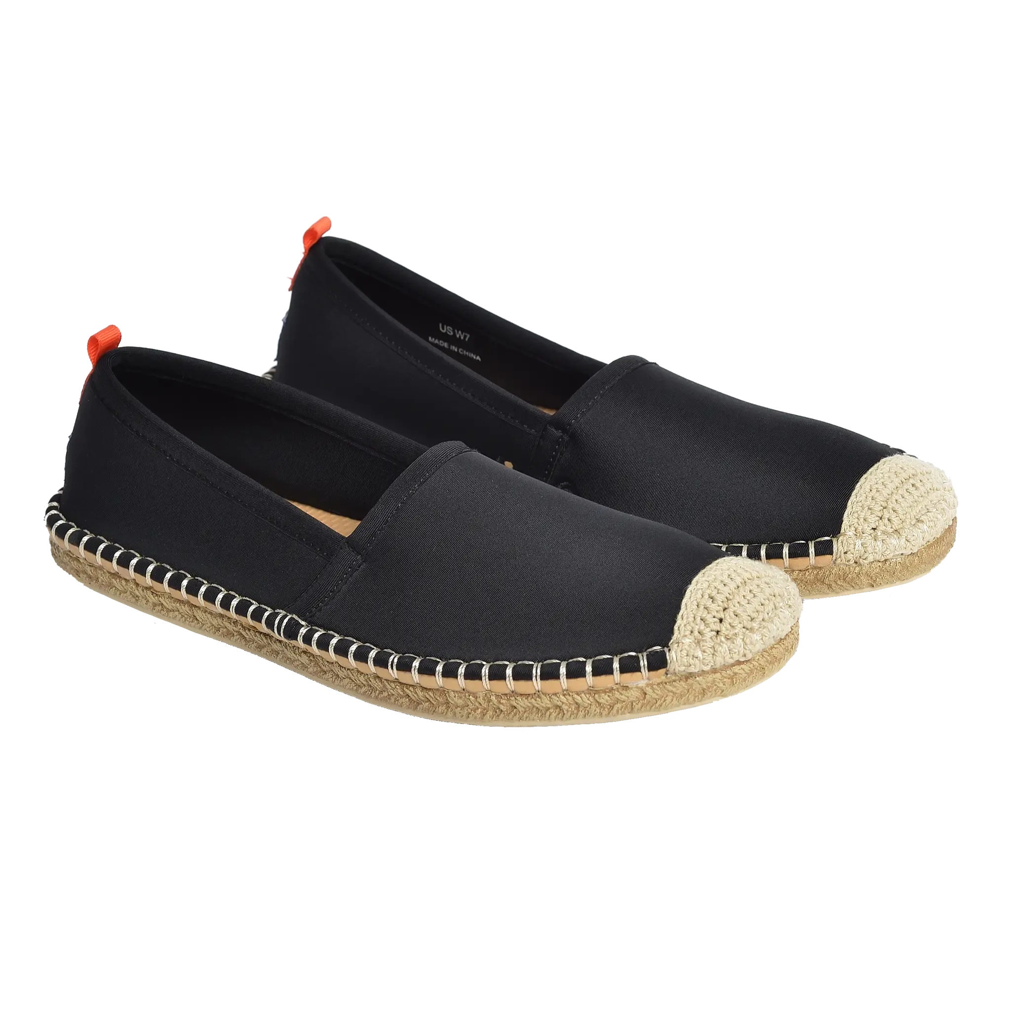 BLACK - WOMENS BEACHCOMBER ESPADRILLE