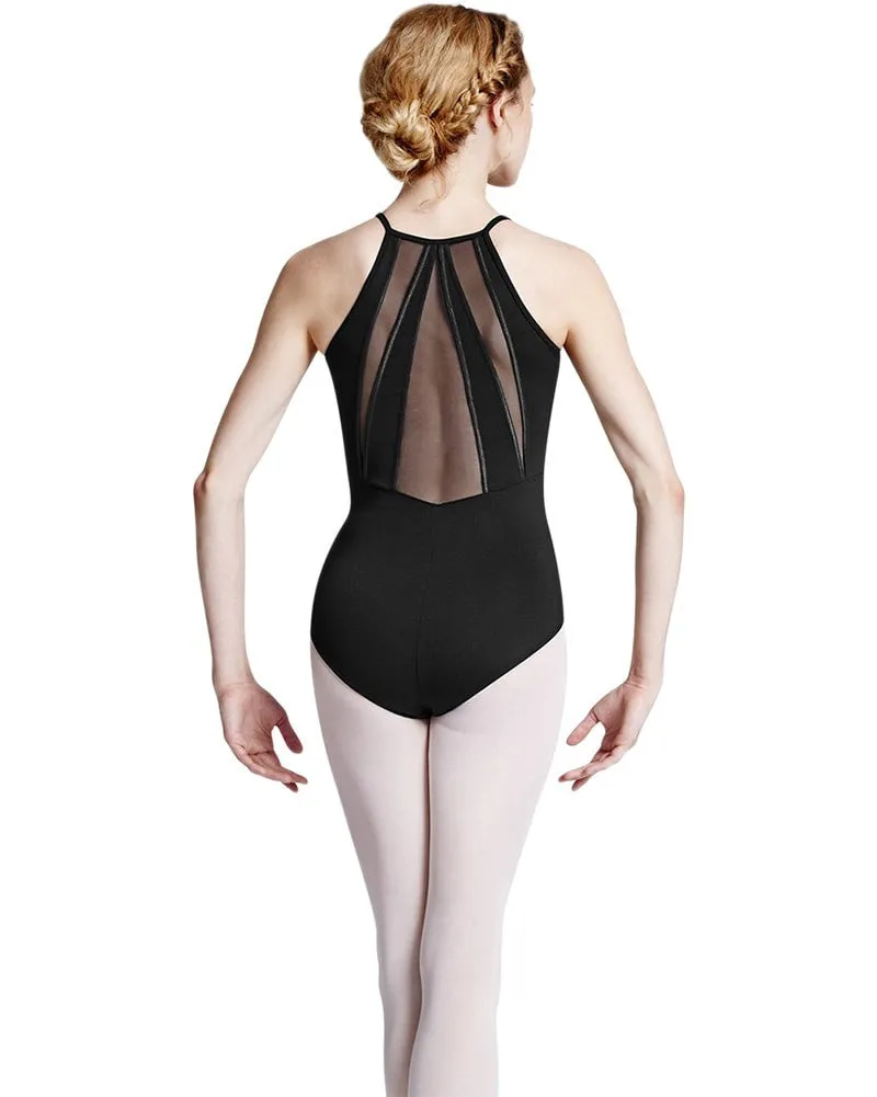 Bloch Jubilee Powermesh Back Panel Camisole Leotard - L8830 Womens