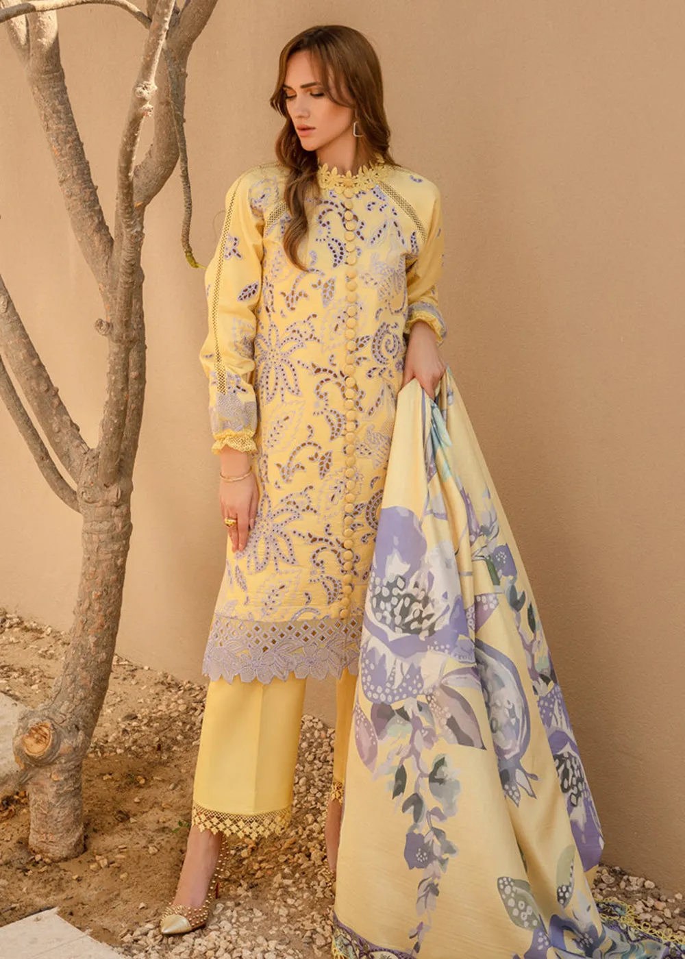 Carnation Summer Lawn Collection '24 by Rang Rasiya | IRIS