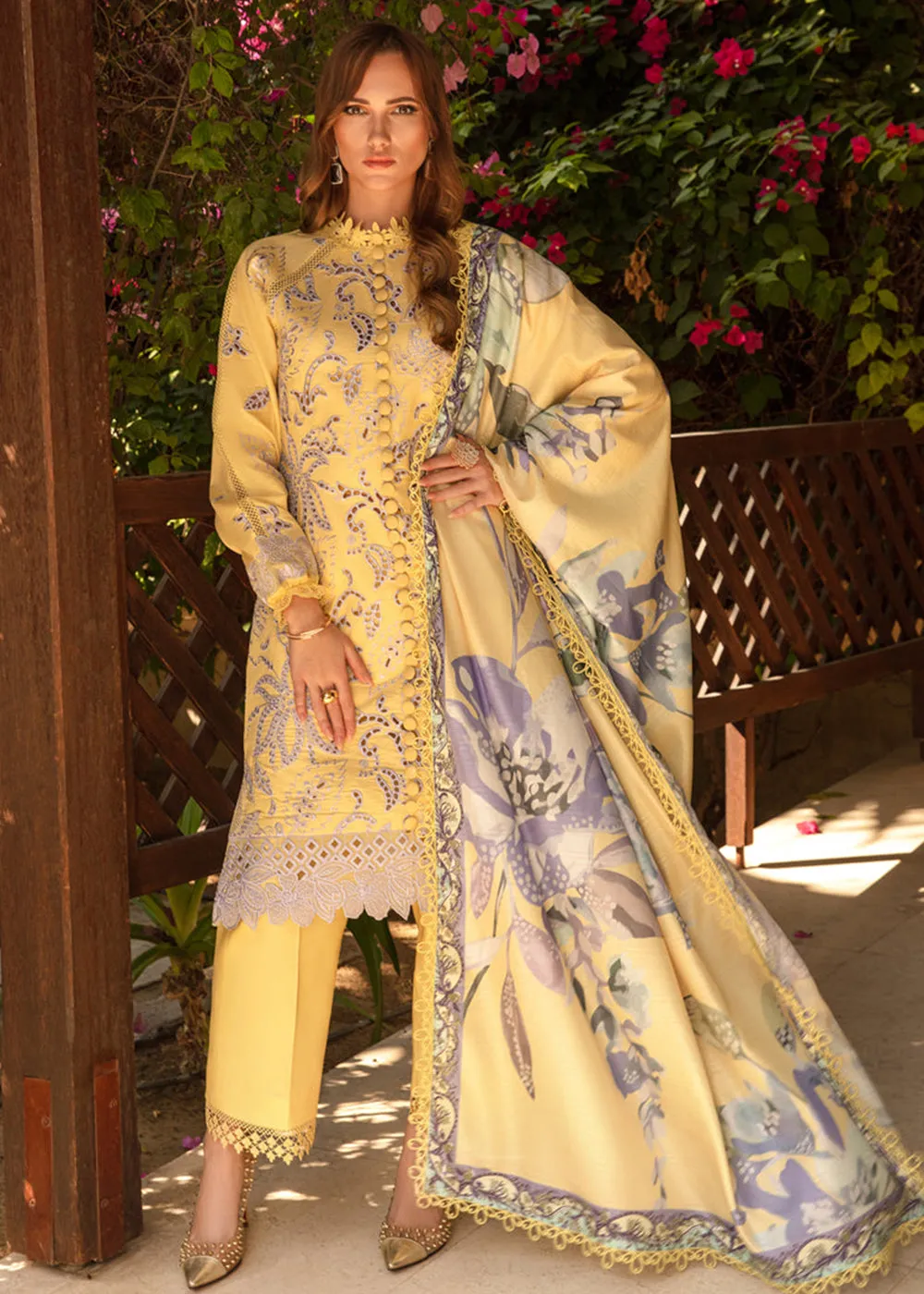 Carnation Summer Lawn Collection '24 by Rang Rasiya | IRIS