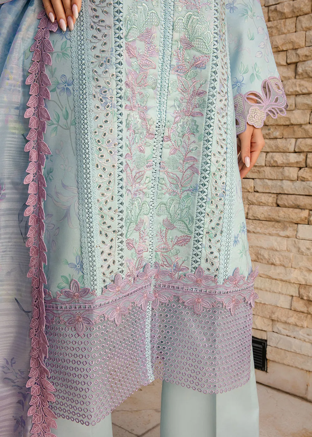 Carnation Summer Lawn Collection '24 by Rang Rasiya | OCEAN