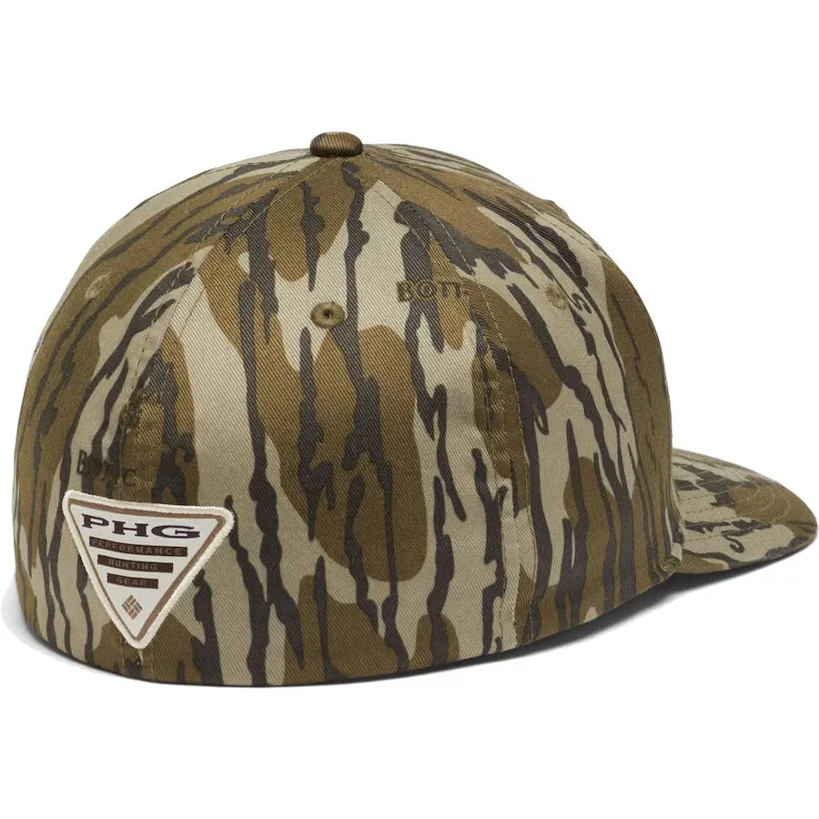 COLUMBIA MOSSY OAK CAMO BOTTOMLAND FLEX FIT HAT