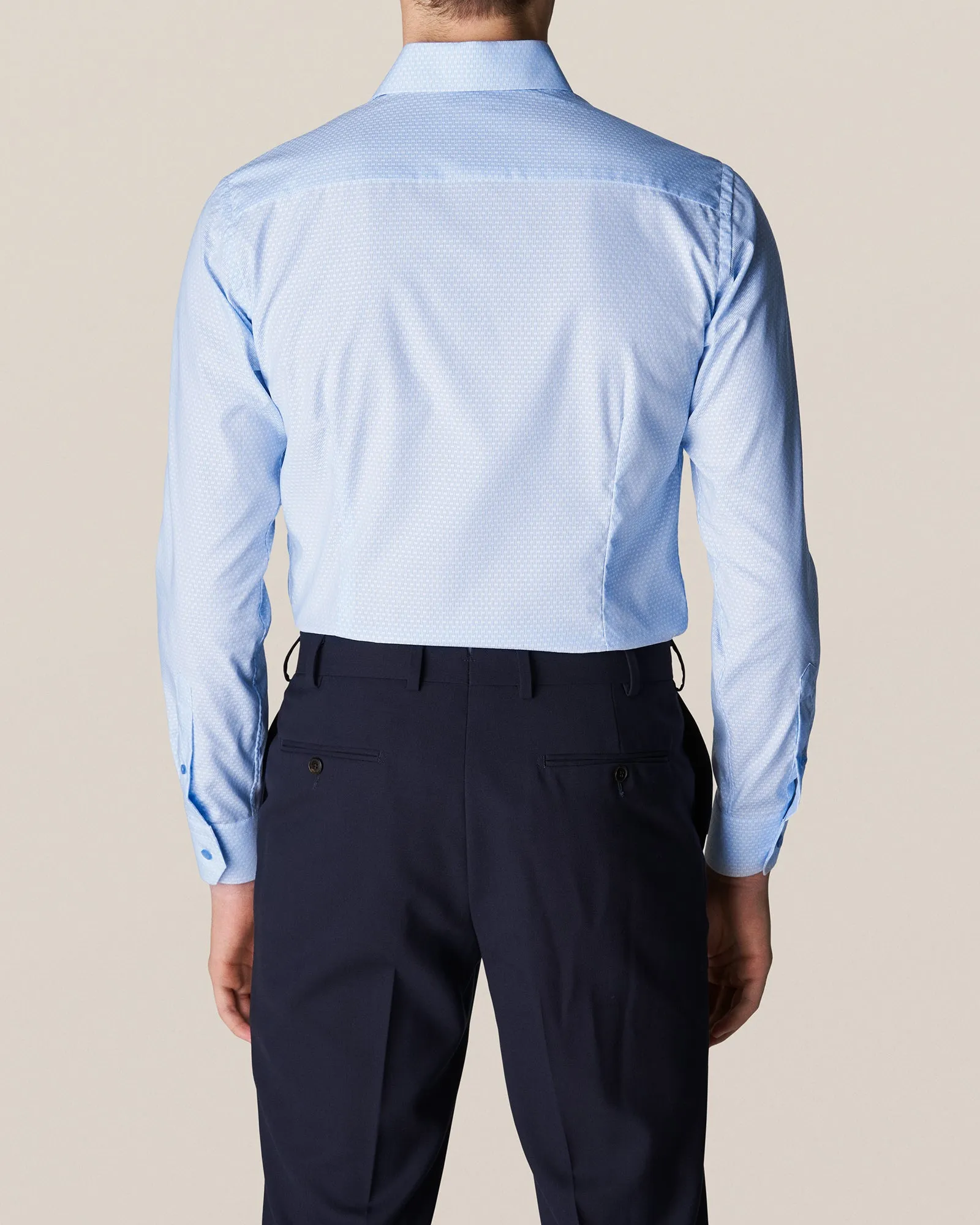 ETON 10000327023 BLUE SLIM SC SHIRT