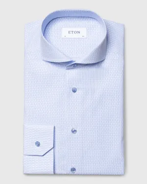 ETON 10000327023 BLUE SLIM SC SHIRT