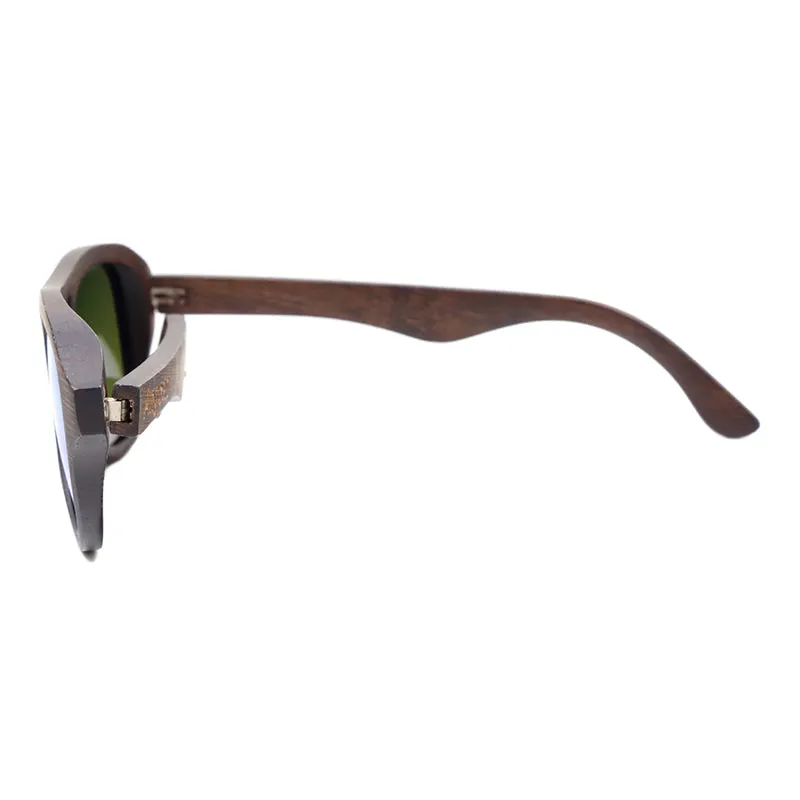 Fashionable Wooden Frame Sunglasses