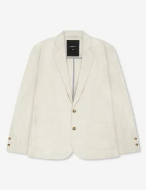 Gatsby Linen Blazer - Natural