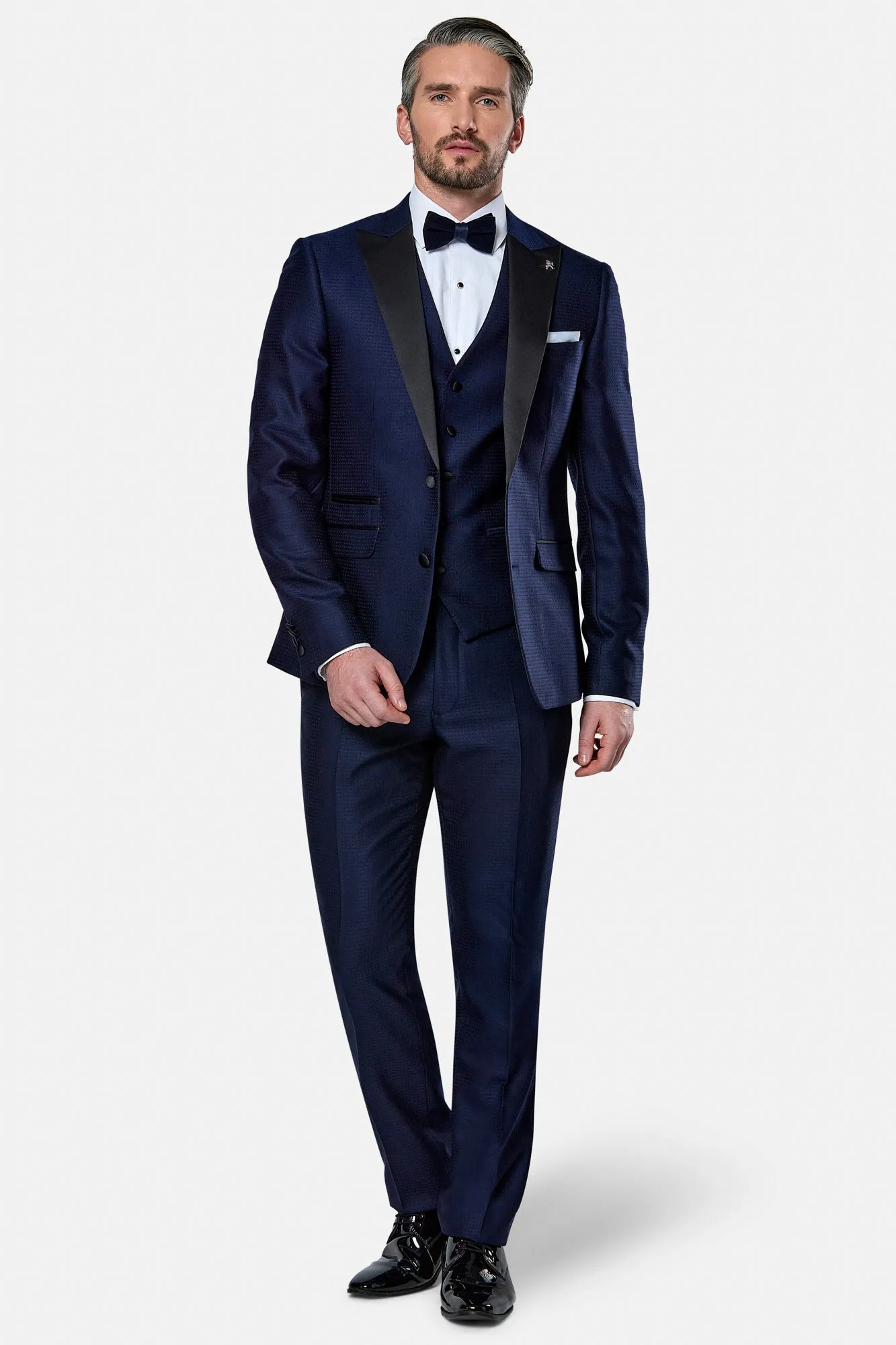 Herbie Frogg Navy 3pc Tuxedo