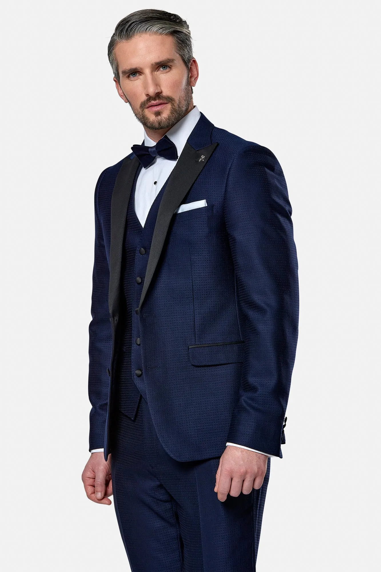 Herbie Frogg Navy 3pc Tuxedo