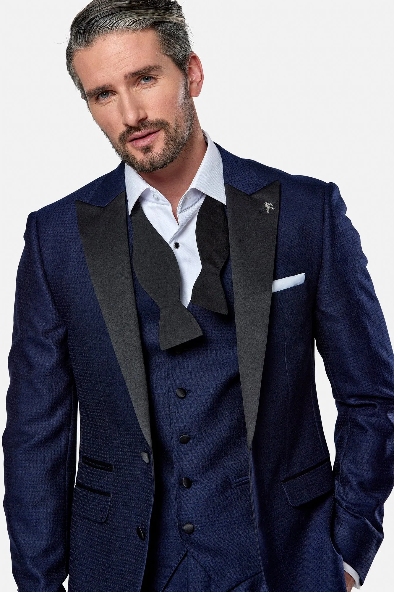 Herbie Frogg Navy 3pc Tuxedo