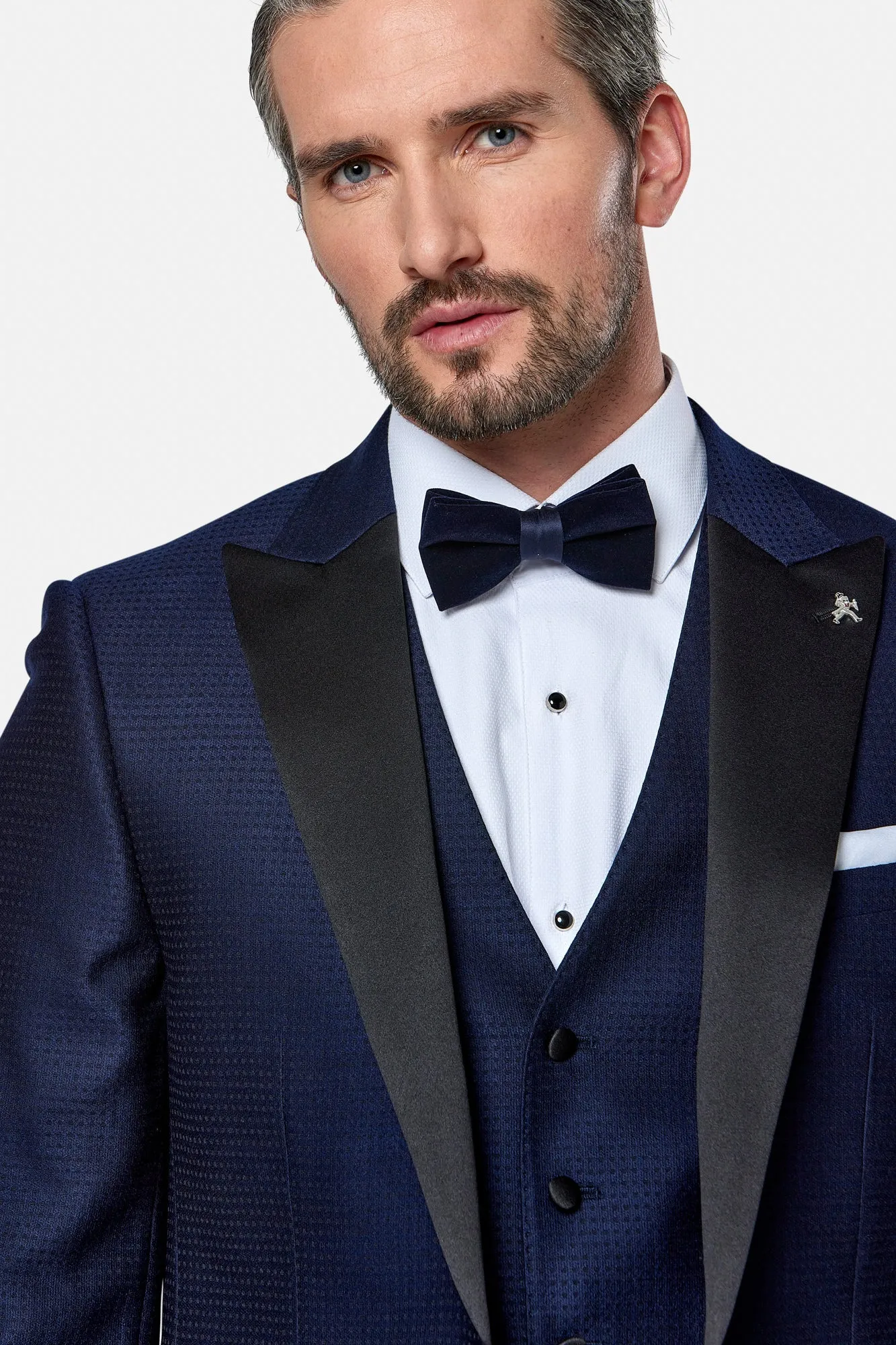 Herbie Frogg Navy 3pc Tuxedo