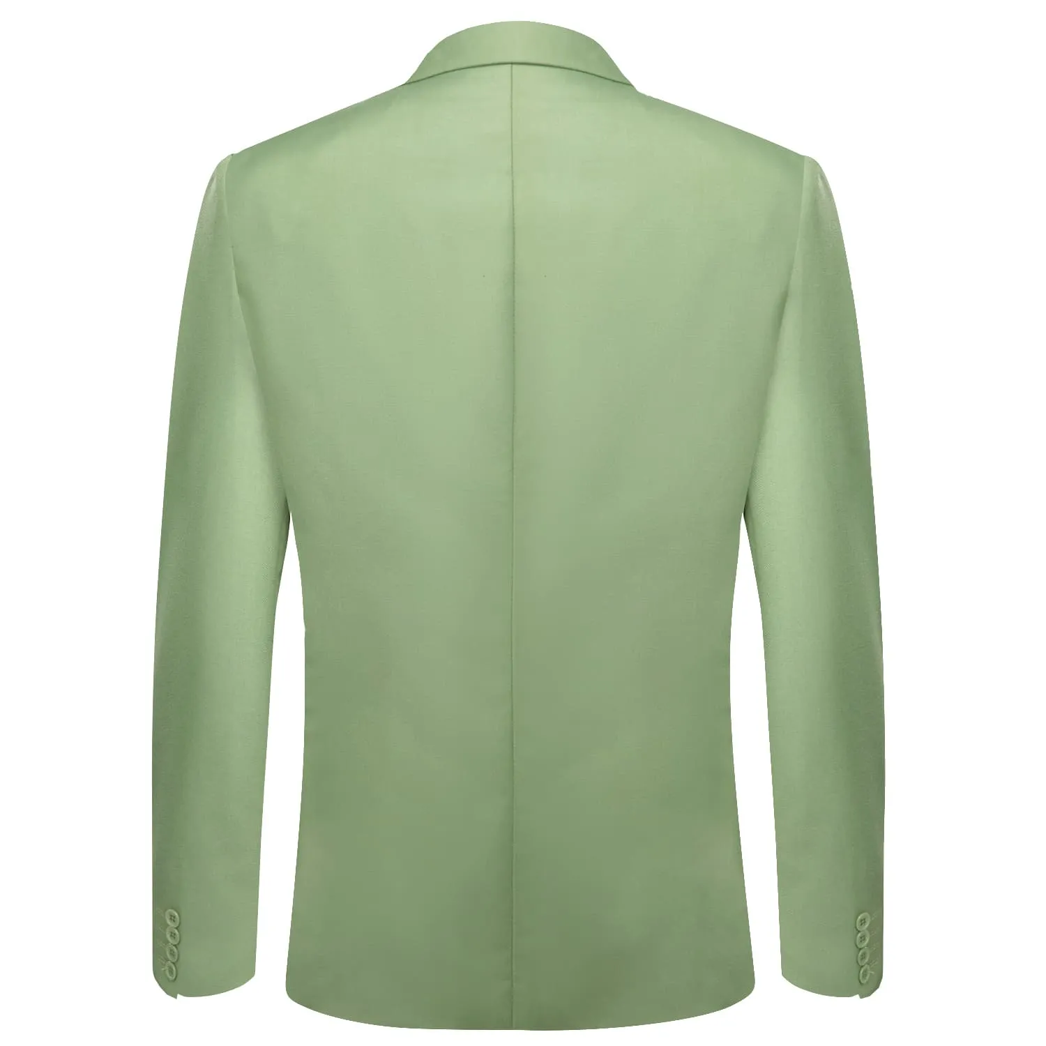 Hi-Tie Blazer Sage Green Men's Wedding Business Solid Top Men Suit