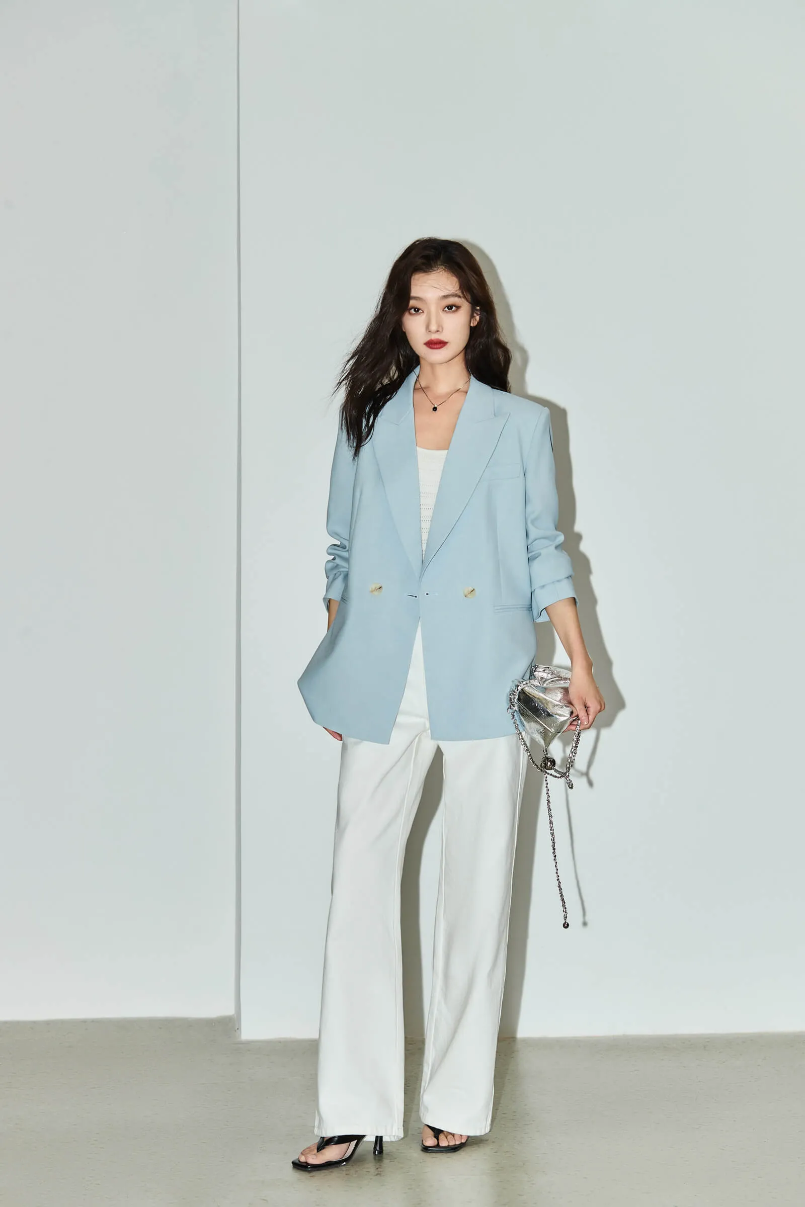 LILY Fashionable Loose Fit Suit Jacket