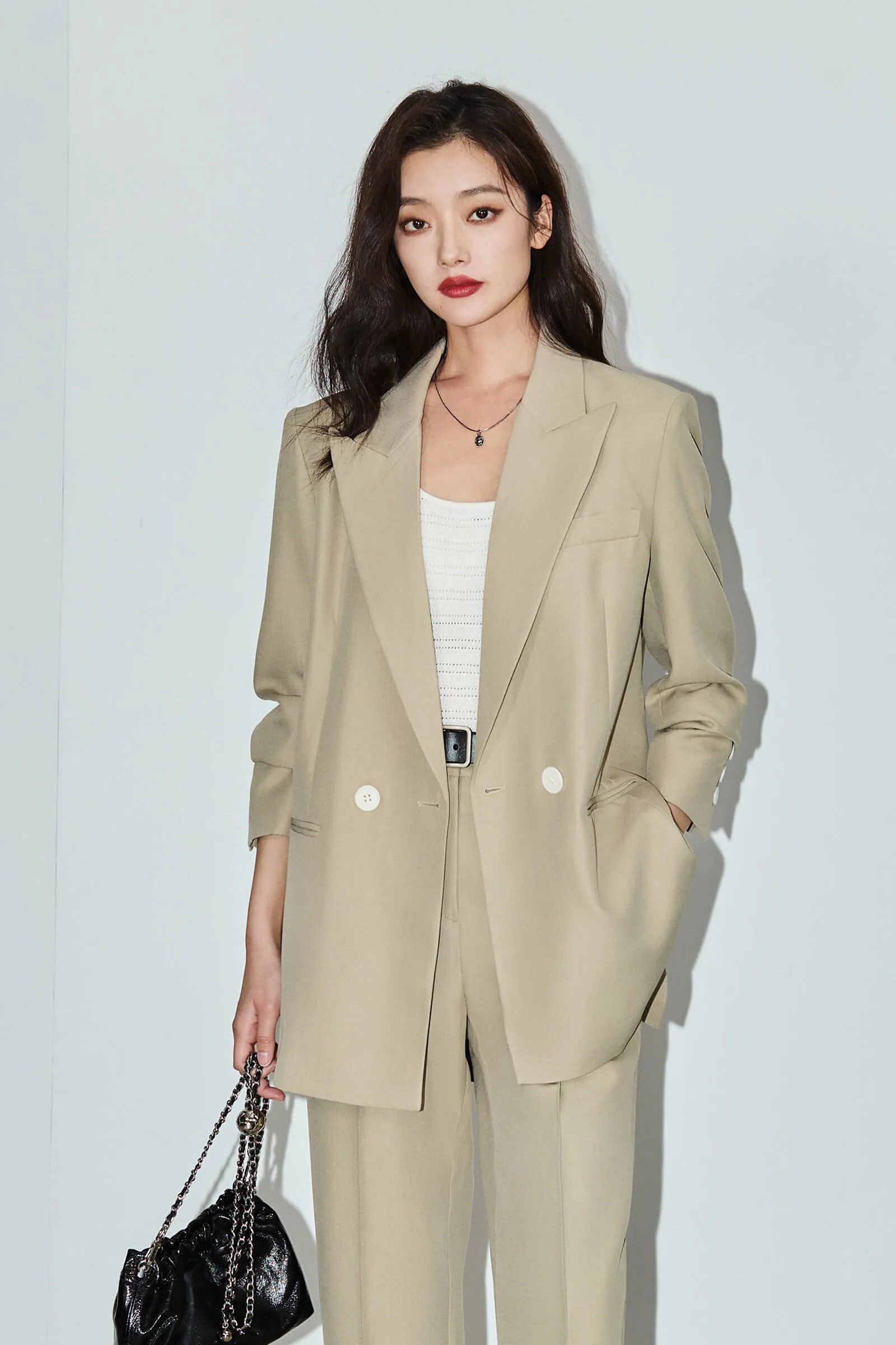 LILY Fashionable Loose Fit Suit Jacket