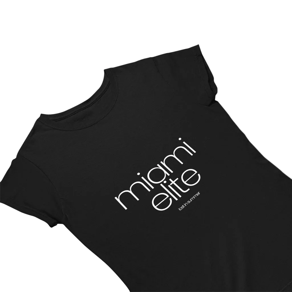 Miami Elite Women's Black T-Shirt