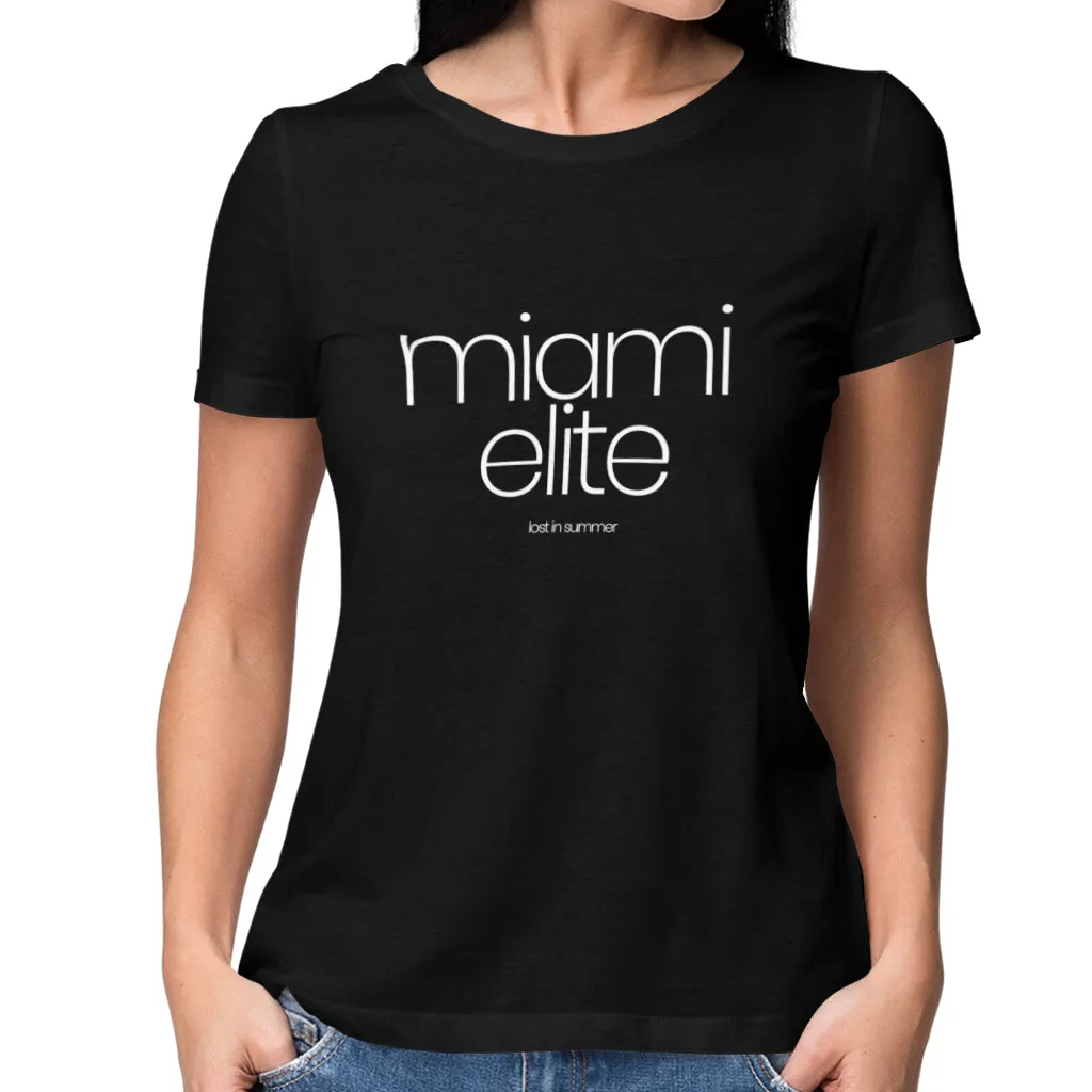 Miami Elite Women's Black T-Shirt