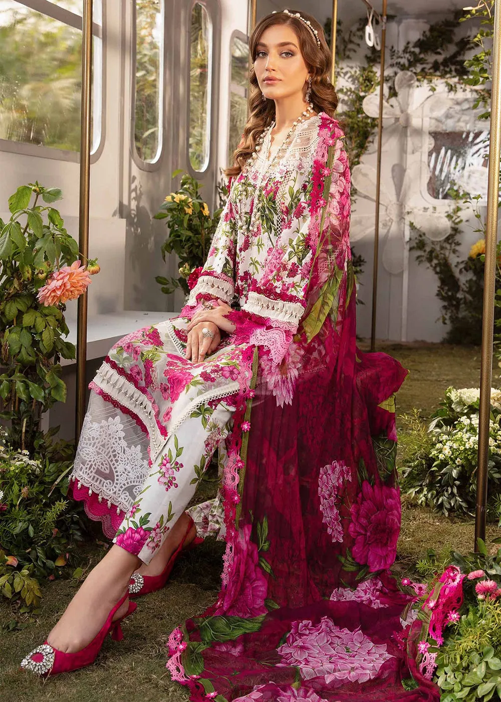 M.Prints Spring Summer Lawn Edit '24 by Maria B | MPT-2102-A