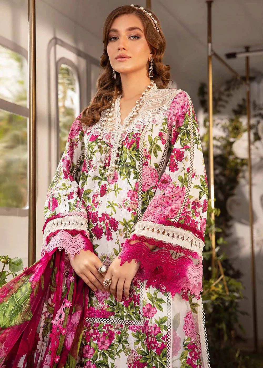 M.Prints Spring Summer Lawn Edit '24 by Maria B | MPT-2102-A