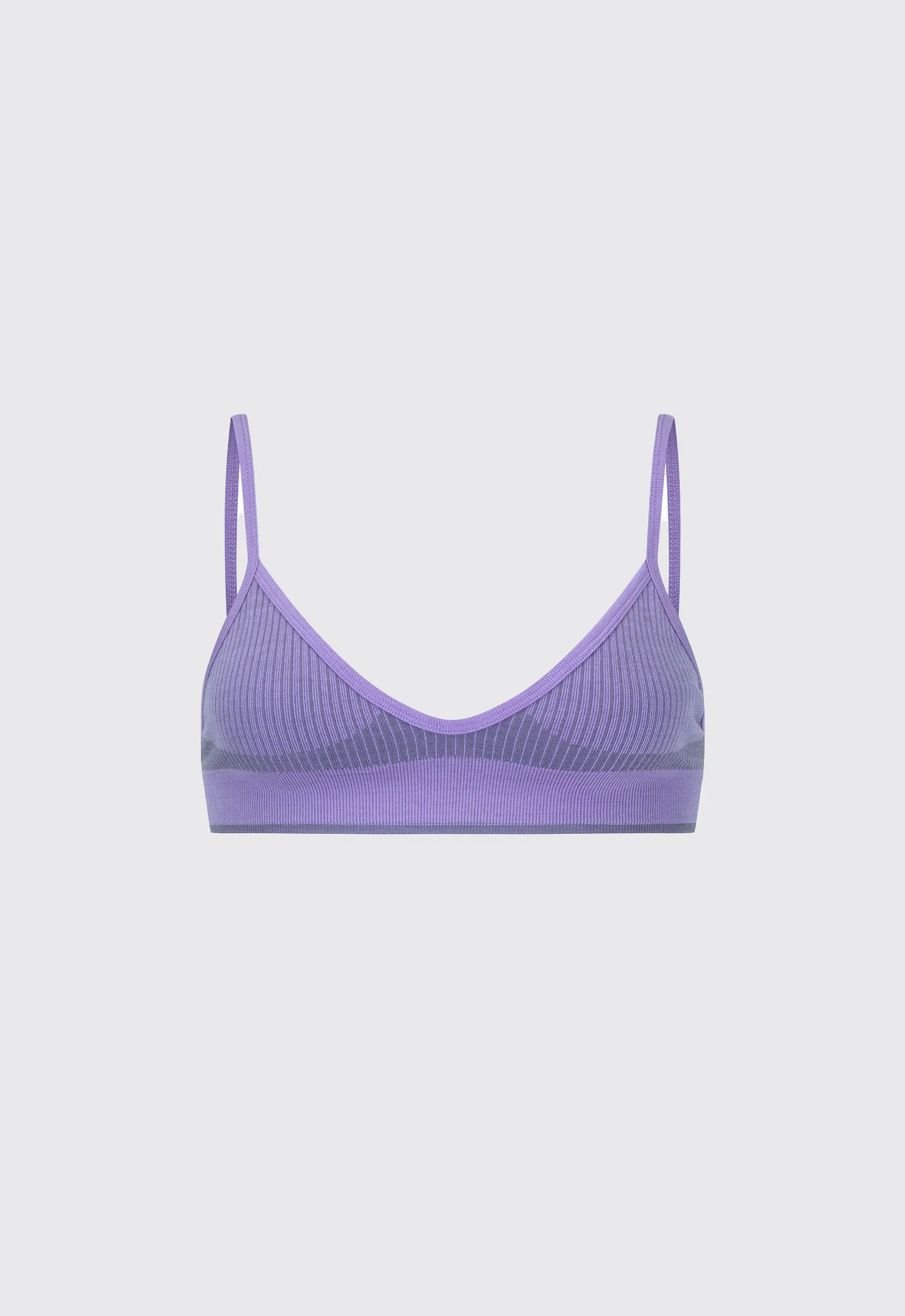 NAGNATA Tri Wool Bralet - Iris Purple