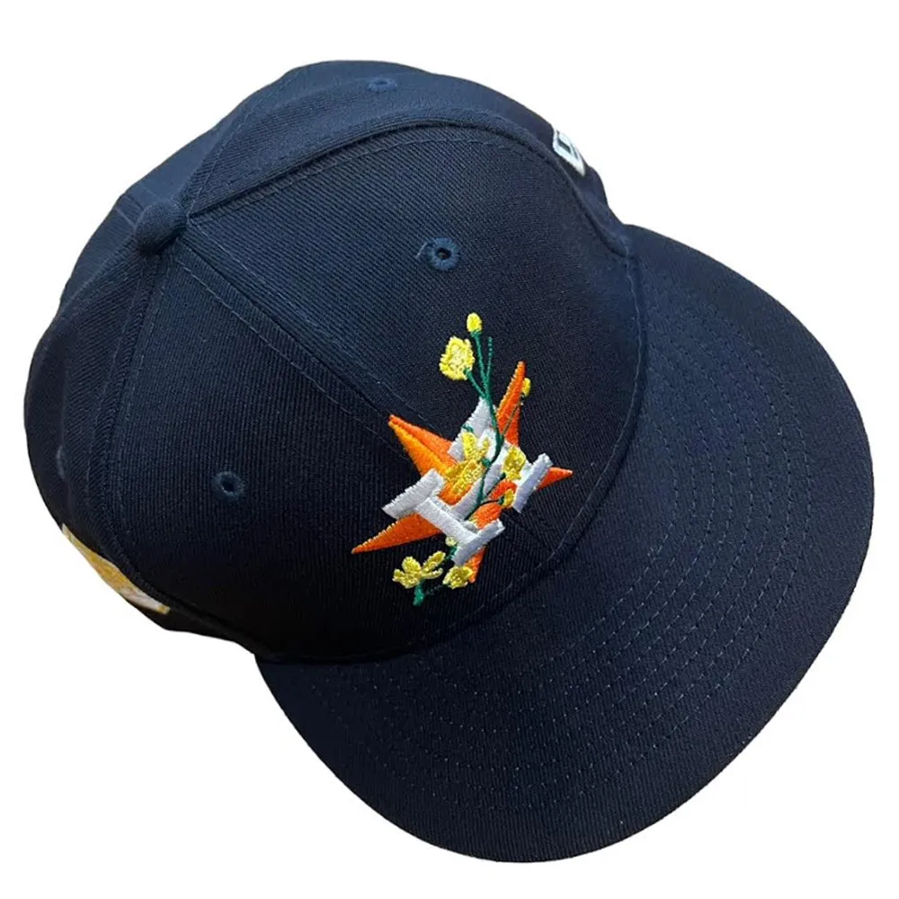 New Era Hat 5950 Houston Astros Fitted Side Patch Bloom 5950 Day