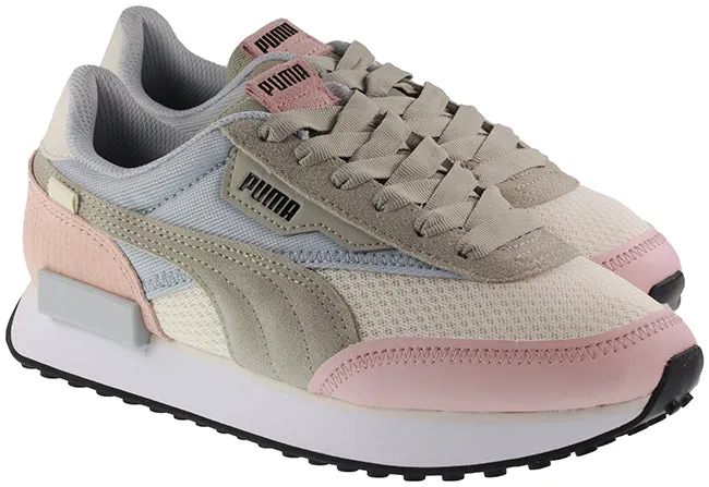 Puma Trainers Womens Future Rider Interest Pristine Grey