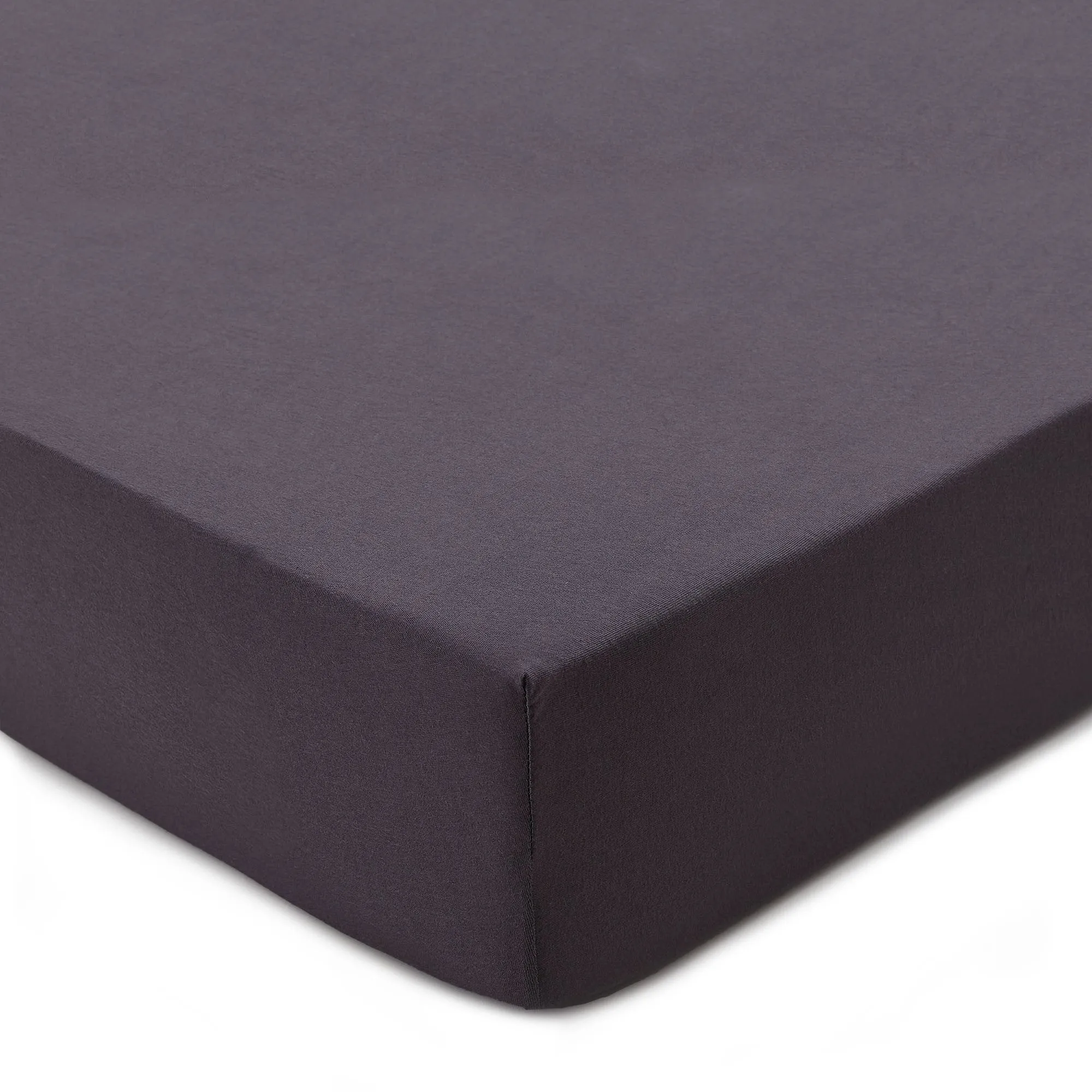 Samares Jersey Fitted Sheet [Charcoal]