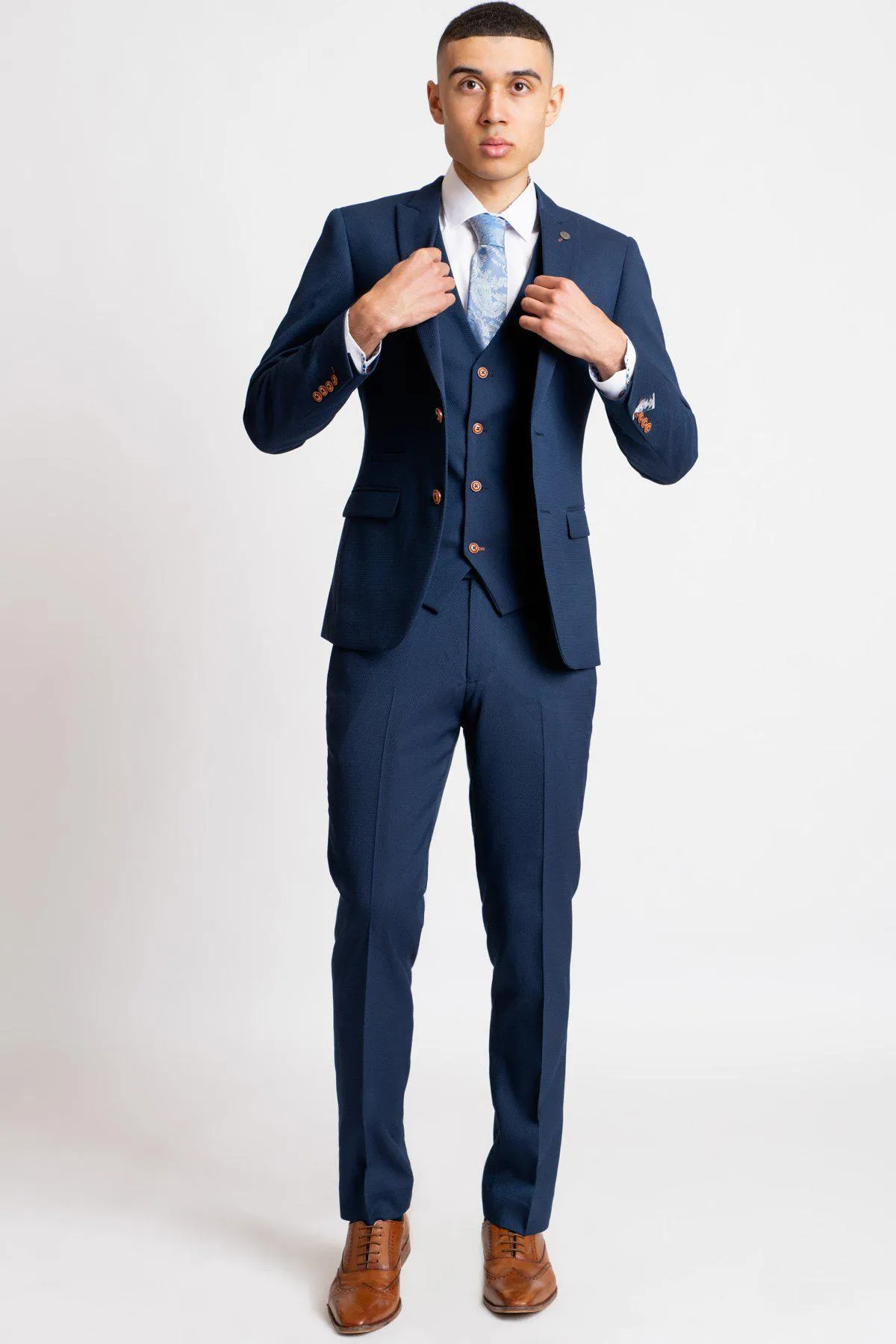 The Everton Collection | Dominic Calvert-Lewin In The MAX Royal Blue Suit