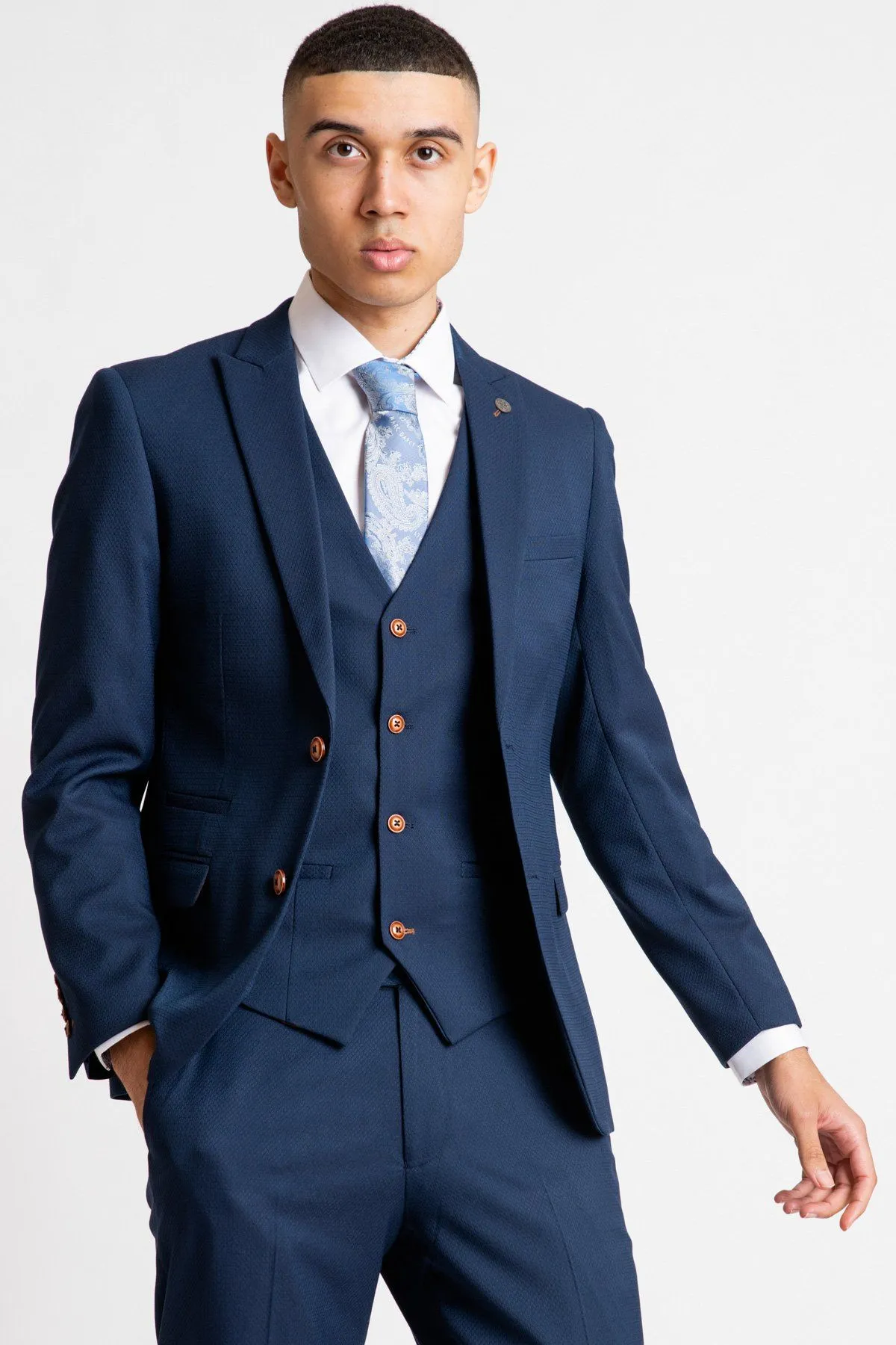 The Everton Collection | Dominic Calvert-Lewin In The MAX Royal Blue Suit