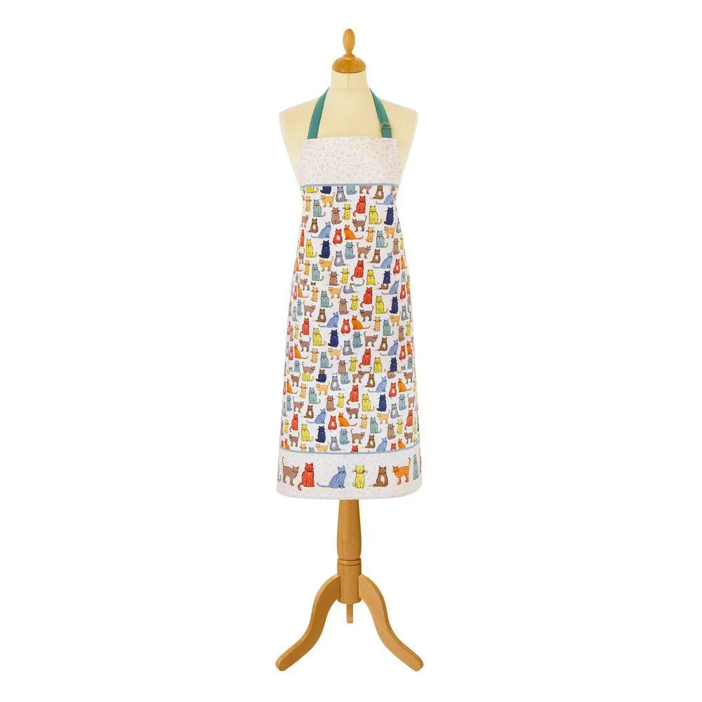 Ulster Weavers Cotton Apron - Catwalk (100% Cotton, Blue)